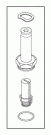 SOLENOID VALVE REPAIR KIT FOR 1/4” PORT VALVES