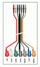 7 LEADWIRE SET - 24" DIN/PINCH