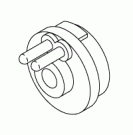 HUB & PIN ASSEMBLY