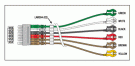 6 LEADWIRE SET - 30" MULTI-LINK/PINCH