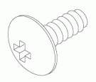 SCREW (#4-40 x 1/4)