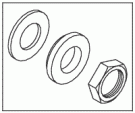 MOUNTING HARDWARE (SAFETY VALVE HOLDER)