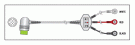 PATIENT CABLE-3 LEAD FIXED SNAP