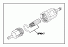 AIR/WATER IN-LINE FILTER (1/8" BARB)