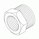 ADAPTOR (1/4 FPT x 3/8 MPT)