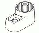 PRESSURE GAUGE MOUNTING BASE