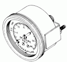 PRESSURE/TEMPERATURE GAUGE