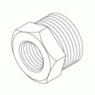 ADAPTOR (1/4 FPT x 1/2 MPT)