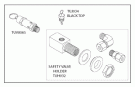 SAFETY VALVE HOLDER KIT (40 PSI)