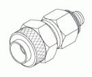 POLYFLO FITTING (1/4" TUBE x #10-32 MALE)