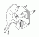 DRYER FAN & MOTOR ASSEMBLY