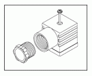 WIRE CONNECTOR WITH GASKET