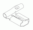 FLAG TERMINAL (1/4" QC)