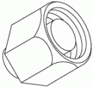 COMPRESSION NUT WITH FERRULE