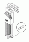 L-HEX WRENCH SET (METRIC)