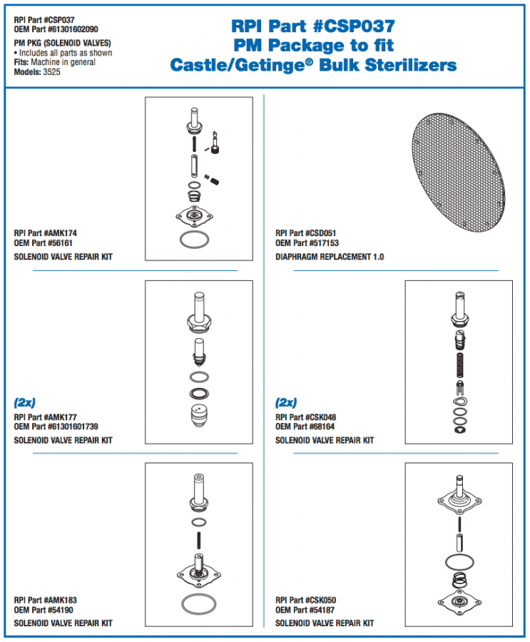 PM PKG (SOLENOID VALVES) - Click Image to Close