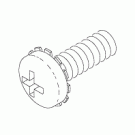 SCREW (#8-32 x 1/2" SEMS)