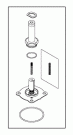 SOLENOID VALVE REPAIR KIT FOR 3/8” PORT VALVES