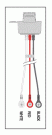 TELEMETRY CABLE - 3 LEAD SNAP