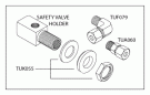 SAFETY VALVE HOLDER