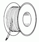 HIGH TEMPERATURE WIRE (#20 AWG, BLACK)