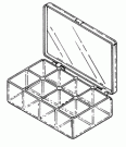 8-COMPARTMENT STORAGE CASE