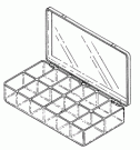 12-COMPARTMENT STORAGE CASE