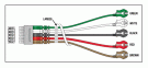 5 LEADWIRE SET - 30" MULTI-LINK/PINCH