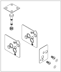 CONTROL BLOCK SERVICE KIT - Click Image to Close