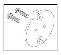 MOUNT PLATE (LAMP SHIELD) - Click Image to Close