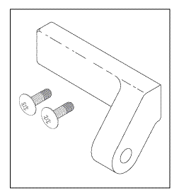 HINGE (ACCESS PANEL) REAR LEFT - Click Image to Close