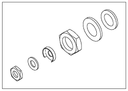 HEATER MOUNTING & CONNECTING HARDWARE - Click Image to Close