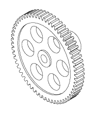 MAIN DRIVE GEAR - Click Image to Close