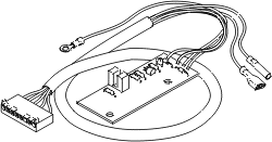 DRIVE MOTOR BOARD WITH HARNESS - Click Image to Close