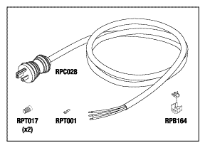 POWER CORD KIT - Click Image to Close