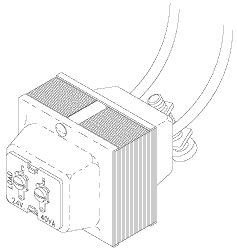 STEPDOWN TRANSFORMER - Click Image to Close