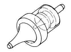 SMALL CHECK VALVE (DIODE) - Click Image to Close