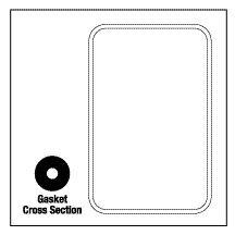 DOOR GASKET (24" X 36") - Click Image to Close