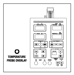 FRONT PANEL OVERLAY- 8100T - Click Image to Close