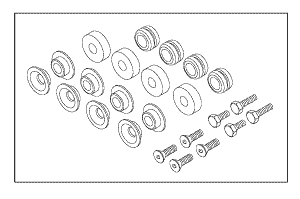 MOUNTING HARDWARE KIT - Click Image to Close