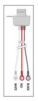 TELEMETRY CABLE - 3 LEAD SNAP - Click Image to Close