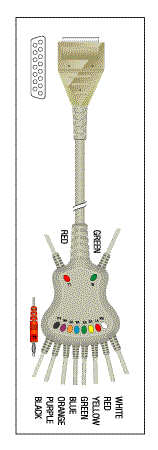 PATIENT CABLE - 10 LEAD FIXED BANANA - Click Image to Close