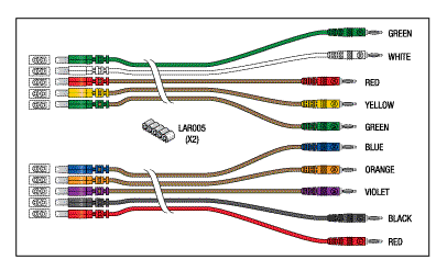 10 LEADWIRE SET - CAM 14/BANANA - Click Image to Close