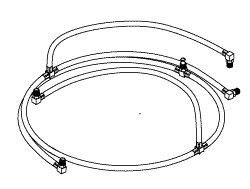 RETURN HOSE KIT - Click Image to Close