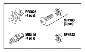 PCB MOUNTING KIT - Click Image to Close