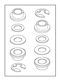 BUSHING KIT (DOOR HINGE) - Click Image to Close