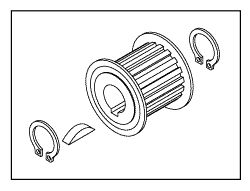 LIFT MOTOR PULLEY KIT - Click Image to Close