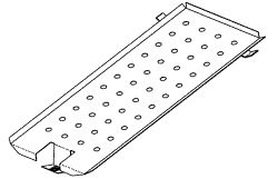 TRAY REST & SUPPORT ASSEMBLY - Click Image to Close