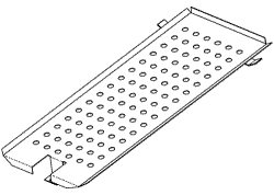 TRAY REST & SUPPORT ASSEMBLY - Click Image to Close