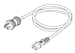 HOSPITAL GRADE POWER CORD (15A @ 125VAC, 10 ft.) - Click Image to Close